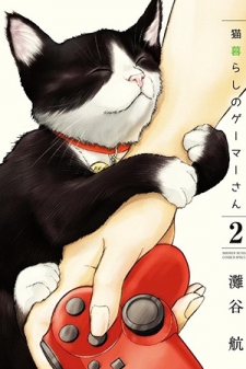 A Gamer Living with a Cat poster